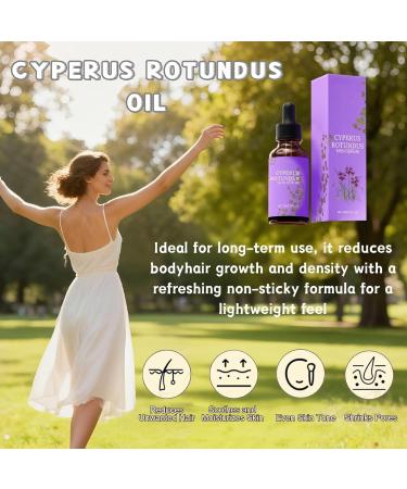 2PCS Cyperus Rotundus Oil -60ml Natural Cyperus Rotundus Oil is Used for Moisturizing and Soothing After Hair Removal. It Can Reduce Hair Growth on the Body and is Suitable For All Skin Types - Buy Online on GoSupps.com