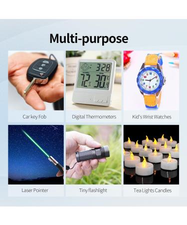 LR41 Batteries AG3 L736 392 384 192 L736f SR41 1.5V AG3/LR41 Battery Alkaline Button Coin Cell Watch Batteries for Thermometer Flashlight Tealights Remote Control 10pcs - Buy Online on GoSupps.com