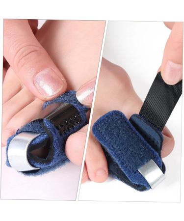 Healvian 3pcs Toe and Finger Splint Set for Trigger Thumb, Crooked Toe, and Sprained Toe - Aluminum Alloy Support Sleeves - Buy Online on GoSupps.com