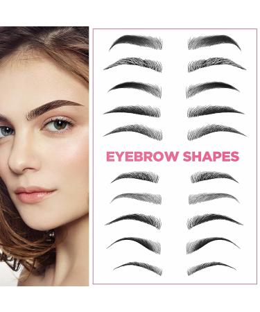 Skymore Eyebrow Ruler 100Pcs - Disposable Microblading Stencil & Shape Kit for Perfect Brows | 3-Minute Makeup Tool - Buy Online on GoSupps.com