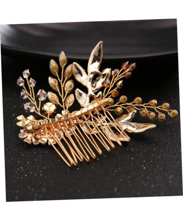 minkissy Decorative Hair Combs Wedding Hair Comb Wedding Headpiece for Bride Bridal Headpieces for Wedding Bridal Hair Comb Prom Headpiece Hair Accessory for Women Decorate Crystal Miss - Buy Online on GoSupps.com
