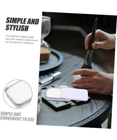 FOMIYES Eyebrow Facial Paint Positioning Cream Tool Brow Drawing Paste for Women Painting Brow Cream Miss 1 count (Pack of 1) White - Buy Online on GoSupps.com