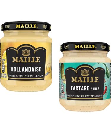 Intrinsic Treats Condiment Sauce Bundle with Hollandaise Sauce 185g and Tartare Sauce 185g (Pack of 2) - Buy Online on GoSupps.com