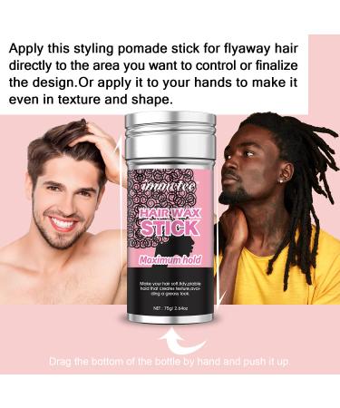 Immetee Hair Wax Stick - Edge Control Slick Stick for Flyaways & Frizz - 75g - Men & Women - Buy Online on GoSupps.com