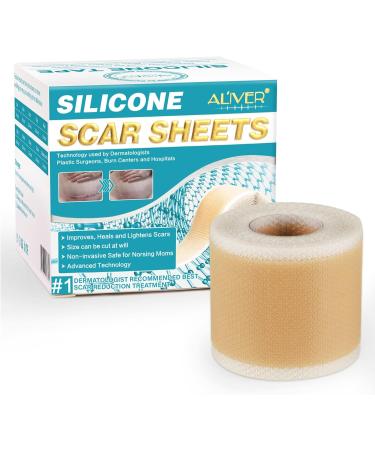 Silicone Surgical Scar Removal Patch for Trauma, Burn, Acne Treatment | Skin Repair Therapy - Buy Online on GoSupps.com