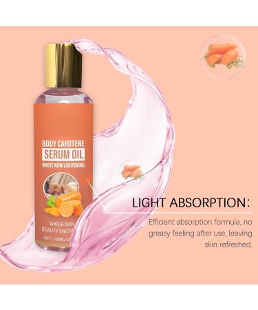 Carrot Oil For Lightening Dark Skin Nourishing Face And Body Moisturizer Natural Organic Carrot Whitening Skin Care Essential Oil Soothing Firm Body Relaxing Mood Massage Serum Oil - Buy Online on GoSupps.com