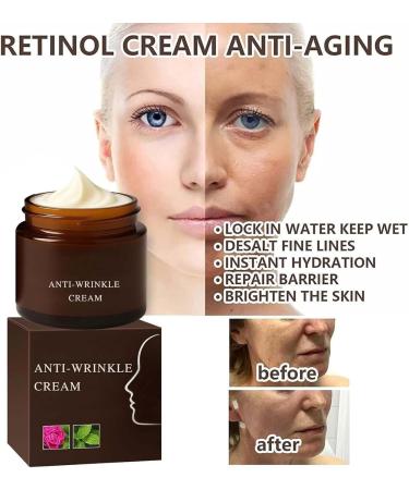  Generisch Luxeveria Retinol 2-Pack Anti-Aging Day Creams: Luxeveria anti-wrinkle magic cream reduces fine lines and dryness wrinkles moisturizing facial care for all skin types - Buy Online on GoSupps.com