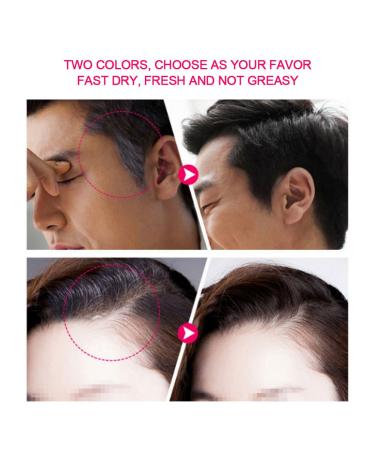 Temporary Lipstick Hair Dye Pen for White Hair - One-Time Coverage Hair Color Tool (Black Brown) | Best eCommerce Solutions - Buy Online on GoSupps.com