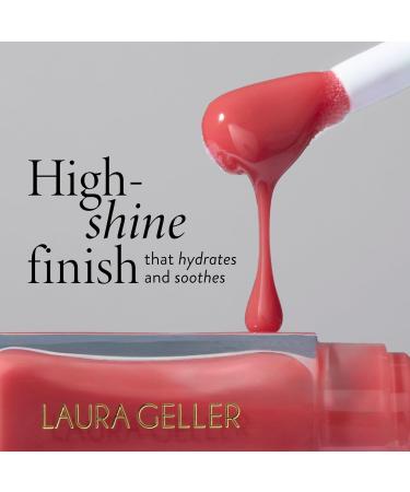 LAURA GELLER Clear Lip Oil Glass Half Full & Tinted Hydrating Lip Balm In the Buff Duo | Nourishing Lip Kit for Dry Lips Moisturizing Color and Shine - Buy Online on GoSupps.com