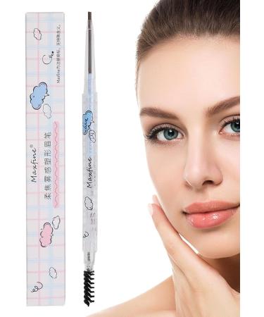 Eyebrow Pencil Waterproof | Precision Eyebrow Pencil High Saturation Waterproof Eyebrow Pencil with Double Head Design Precision Eyebrow Pencil for Commute Shakven 05 Gray Brown - Buy Online on GoSupps.com