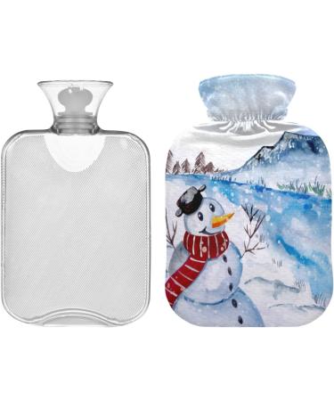 Snowman Winter Christmas Heat Bottle - 2L Pain Relief Water Bag for Adults & Children | Warming Bottle for Cozy Comfort - Buy Online on GoSupps.com