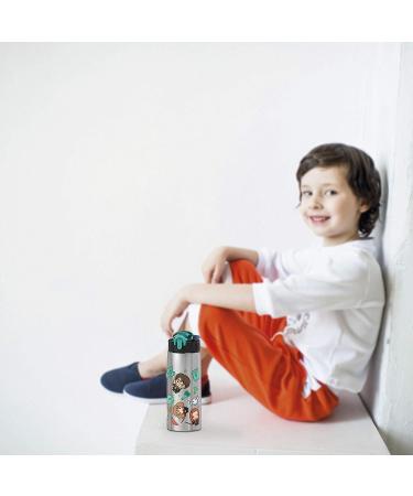 Zak Designs 27oz Harry Potter Stainless Steel Water Bottle - Flip-up Straw, Locking Spout Cover - Ideal for Sports or Travel - Buy Online on GoSupps.com