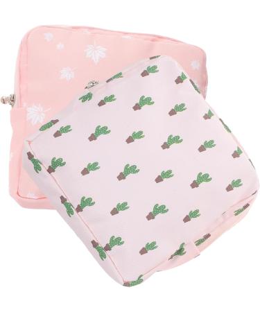 ABOOFAN Women's Bricken 6-Piece Mini Zipper Pocket Bag - Stylish Menstrual Pillow Holder & Handbag Organizer for Travel - Buy Online on GoSupps.com