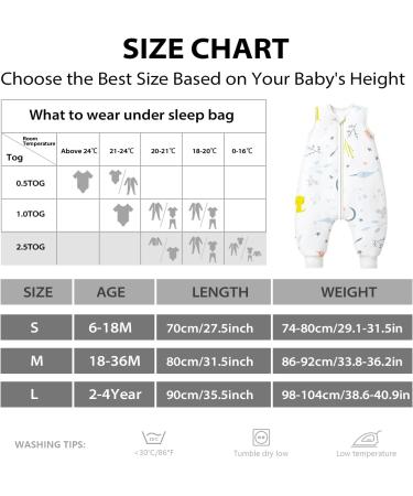 Mosebears Baby Organic Cotton Sleeping Bag | All Seasons | 2.5 Tog | Various Sizes - Buy Online on GoSupps.com