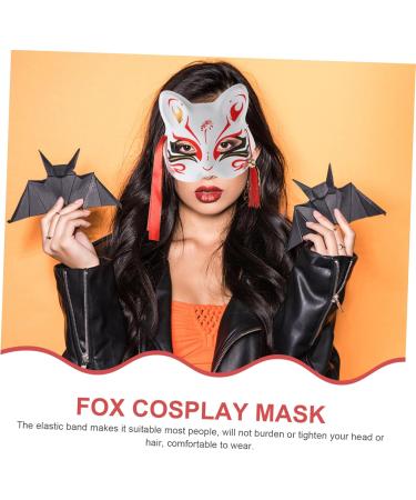 ABOOFAN 2-Piece White Masking Decoration Party Accessories - Unique Costume Clothing - International Shipping Available - Buy Online on GoSupps.com