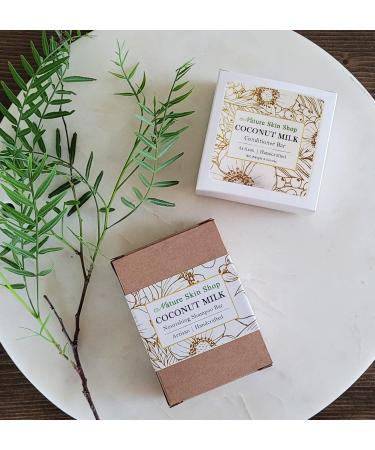 Coconut Milk Shampoo Solid Bar All-Natural Paraben-Free Cold Process | Eco-Friendly Hair Care - Buy Online on GoSupps.com