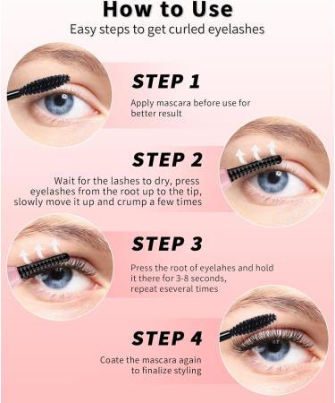 Buy Mini Heated Eyelash Curler - LED Display 3 Temp Settings USB Rechargeable 24H Long Lasting - Perfect Makeup Tool & Gift for Women - Shop Internationally - Buy Online on GoSupps.com