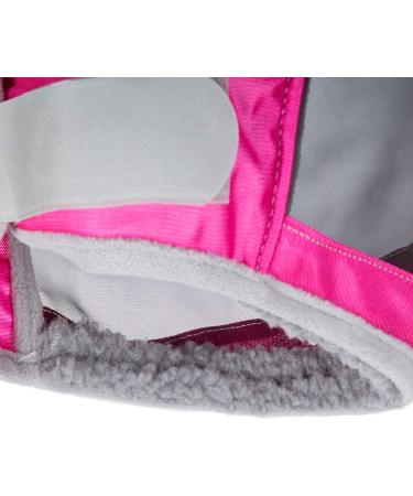 Harrison Howard CareMaster Pro Luminous Horse Fly Mask - UV Protection & Ear Protection in Pink for Thoroughbreds (M) - International Shipping Available - Buy Online on GoSupps.com