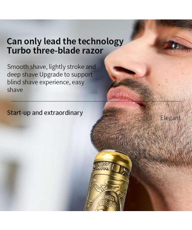 OhhGoMini Portable Electric Razor for Men | USB Rechargeable Cordless Shaver & Beard Trimmer - International Shipping Available - Buy Online on GoSupps.com
