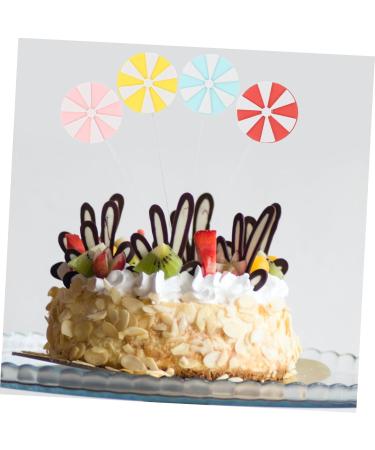 Alipis 72 Pcs Lollipop Plugin Fake Lollipop Candy Themed Hamster Carrier Foam Birthday Cake Child Dessert - Buy Online on GoSupps.com