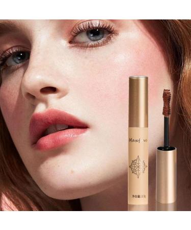 Eyelash Mascara - Smudge Proof Eye Lash Mascara | Safe And Last All Day Mascara Make Up For Bigger Eyes Rowces 02#brown - Buy Online on GoSupps.com