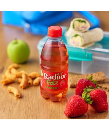 Radnor Fizz Strawberry No Added Sugar Juice Drink 24x330ml - Buy Online on GoSupps.com