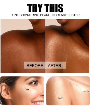 STRAIGHT Body Shimmer Oil highlighter makeup for body and face brightening fluid for all skin types gold - Buy Online on GoSupps.com