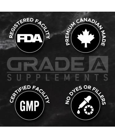 Grade A Supplements HMB Powder - HMB 3000mg Supplement for Bodybuilding Weight Lifting & Athletes - Supports Muscle Growth Recovery Soreness Relief - Made in Canada 100 Servings Unflavored 100 Servings (Pack of 1) - Buy Online on GoSupps.com