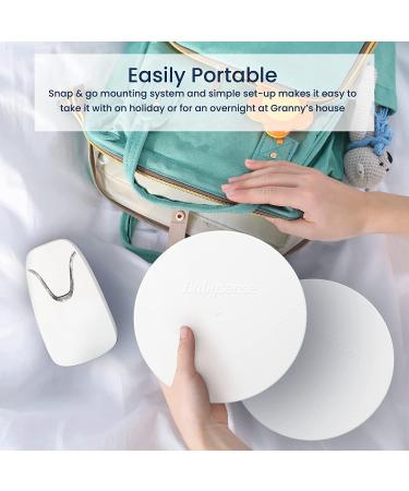 Babysense 7 Under-Mattress Baby Monitor - Real Time Movement Tracking & Monitoring | Non-Contact Monitor with 2 Sensor Pads for Full Crib Coverage | Safe Sleep Solution - No Wearables or WiFi - Buy Online on GoSupps.com