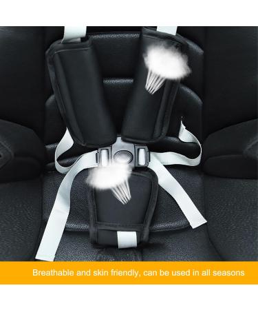 Breathable Baby Bathing Pads & Car Seat Belt Shoulder Pads - 3 Piece Essential Set - Buy Online on GoSupps.com