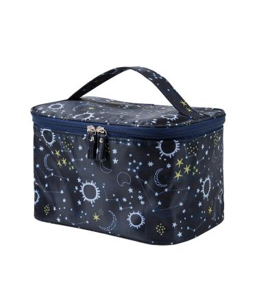 Jooneng Great Make-up bags travel waterproof cosmetic bag Temperament cosmetics storage bag portable wash bag for women starry sky