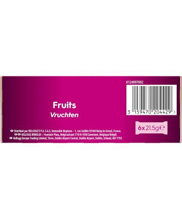 Kellogg's Special K Red Fruits Cereal Bars - 6x21.5g - Buy Online on GoSupps.com