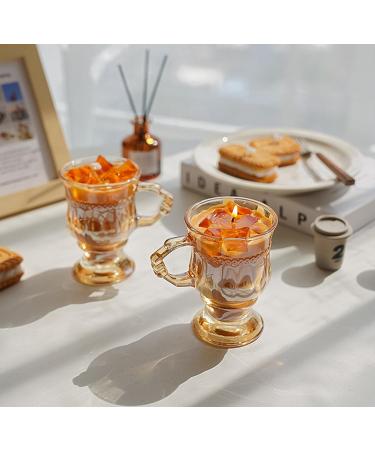 Buy Coffee Cup Scented Candle - Natural Soy Wax Aroma Candle for Meditation Gifts & Home Decor - Buy Online on GoSupps.com