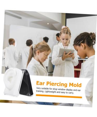 Hemoton Silicone Ear Model Piercing Tools Set - Jewelry Pro Tools for Ear Piercing Practice | Simulation Earrings Mold - Assorted Colors - 8X5CM - Buy Online on GoSupps.com