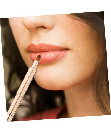 minkissy women makeup tools lip gloss applicator beauty tools smudge stick Makeup Tools lipstick lip brush lip brush for women portable lipstick applicator lip makeup lip balm 13.40X0.90X0.90CM Golden - Buy Online on GoSupps.com