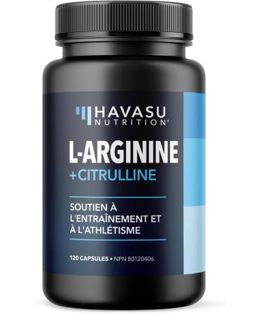 L-Arginine & L-Citrulline Supplement | Stamina Endurance Workout & Performance Support for Men | 295 mg L Arginine + L Citrulline 130 mg | 120 Nitric Oxide Pills | Vegan Third-Party Tested 120 count (Pack of 1) - Buy Online on GoSupps.com