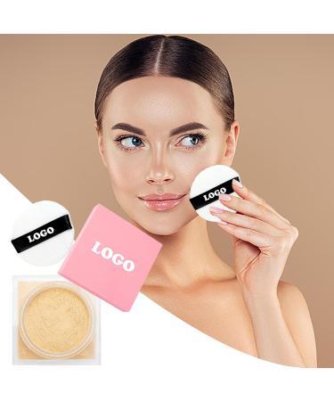 Loose Setting Powder - Full Coverage Facial High Definition Compact Powder | Long-Lasting Loose Powder For Daily Commutes Dates Live Streaming Travel Outgoing 03# B - Buy Online on GoSupps.com