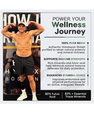 VITALRYZE Himalayan Shilajit Resin 50 Grams High Potency for Men & Women Natural Energy Support - 50g - Buy Online on GoSupps.com