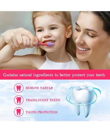 Ikasus Kids Fruit Flavor Whitening Toothpaste | Natural Foam Formula for Deep Cleansing | Ideal for Electric & U-Shaped Toothbrushes | Strawberry Flavor - Buy Online on GoSupps.com