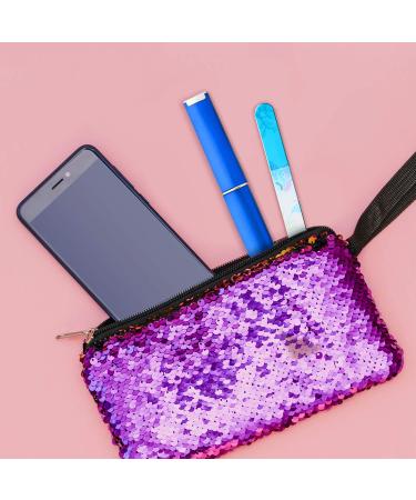 5-Piece Colorful Printed Glass Nail File Buffers with Cases - Double Sided Manicure Tools for Women & Men - Buy Online on GoSupps.com