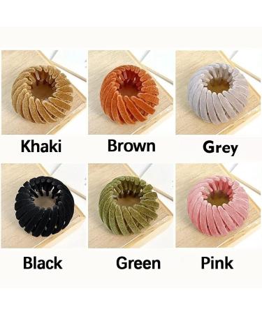 Zabernim Birds Nest Magic Hair Clip - Expandable Ponytail Holder for Women (Black 3PCS) - Buy Online on GoSupps.com