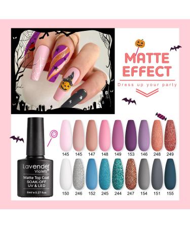 Lavender Violets 21 Pcs Gel Nail Polish Most Wanted Rose Gold Gift Set Soak Off UV LED Base Glossy n Matte Top Coat for Nail Art DIY Design F984B 21 x Most Wanted - Buy Online on GoSupps.com