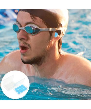 Buy 12 Pairs of Silicone Earplugs for Swimming & Travel | Universal Noise-Cancelling Ear Plugs for Adults - Buy Online on GoSupps.com