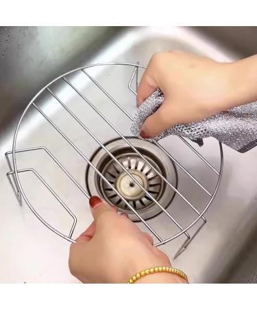 W-LOVNEST 5/10pcs Double Sided Dishcloth Multipurposes Wire Dishwashing Rag Cleaning Cloth Magics Dish Towel for Kitchen Cleaner Cleaning Cloths - Buy Online on GoSupps.com