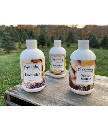 Botanical Detox Body Wash - Therapeutic Rosemary Oil for Fatigue Relief & Deep Moisture | Squeaky by Mom Bomb - Buy Online on GoSupps.com