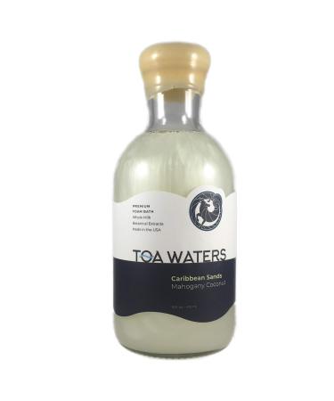 Caribbean Sands Bubble Bath - Mahogany Coconut - Creamy Milk Bath with Botanical Extracts - by TOA Waters - 16 FL oz