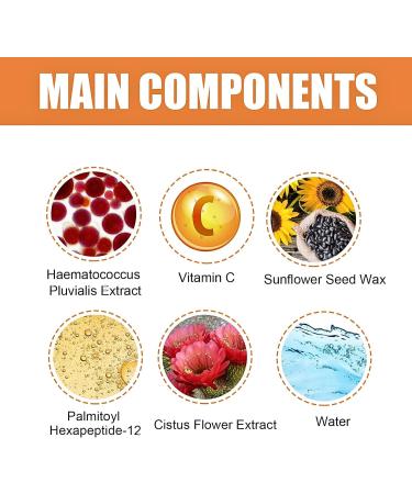 Vitamin C Eye Cream Stick Glow Eye Stick Eye Cream for Dark Circles and Puffy Eyes Under Eye Cream for Women/Men Eye Cream Anti Aging Eye Balm Stick Cooling & Hydrating Skincare 1 - Buy Online on GoSupps.com