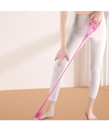 Shoulder Stretch Strap - Durable Arm & Back Exercise Band with 5 Finger Rings for Effective Home Gym Workouts | Perfect for Stretching & Fitness - Buy Online on GoSupps.com