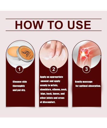 Muscle and Joint Balm Natural Joint Care Soothing Cream (1) 2 - Buy Online on GoSupps.com