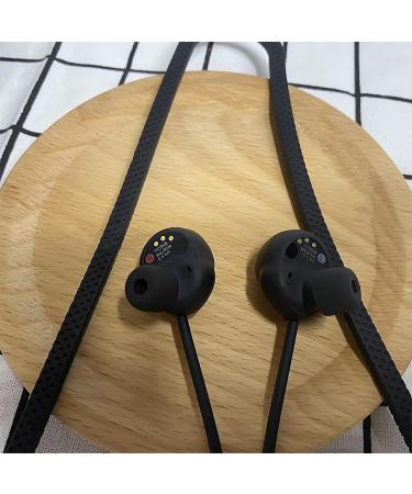 Earphone Anti Lost Strap Earphone Anti Lost Strap for WF-1000XM4 Earphones Soft Silicone Sports Neck Rope Cord Earphone Accessories Aezon Black - Buy Online on GoSupps.com